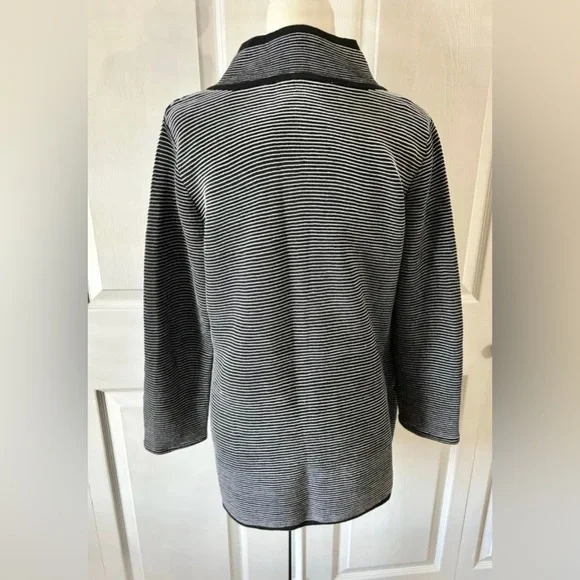 Soft surroundings cardigan jacket blazer woman’s size medium coat - Picture 3 of 4